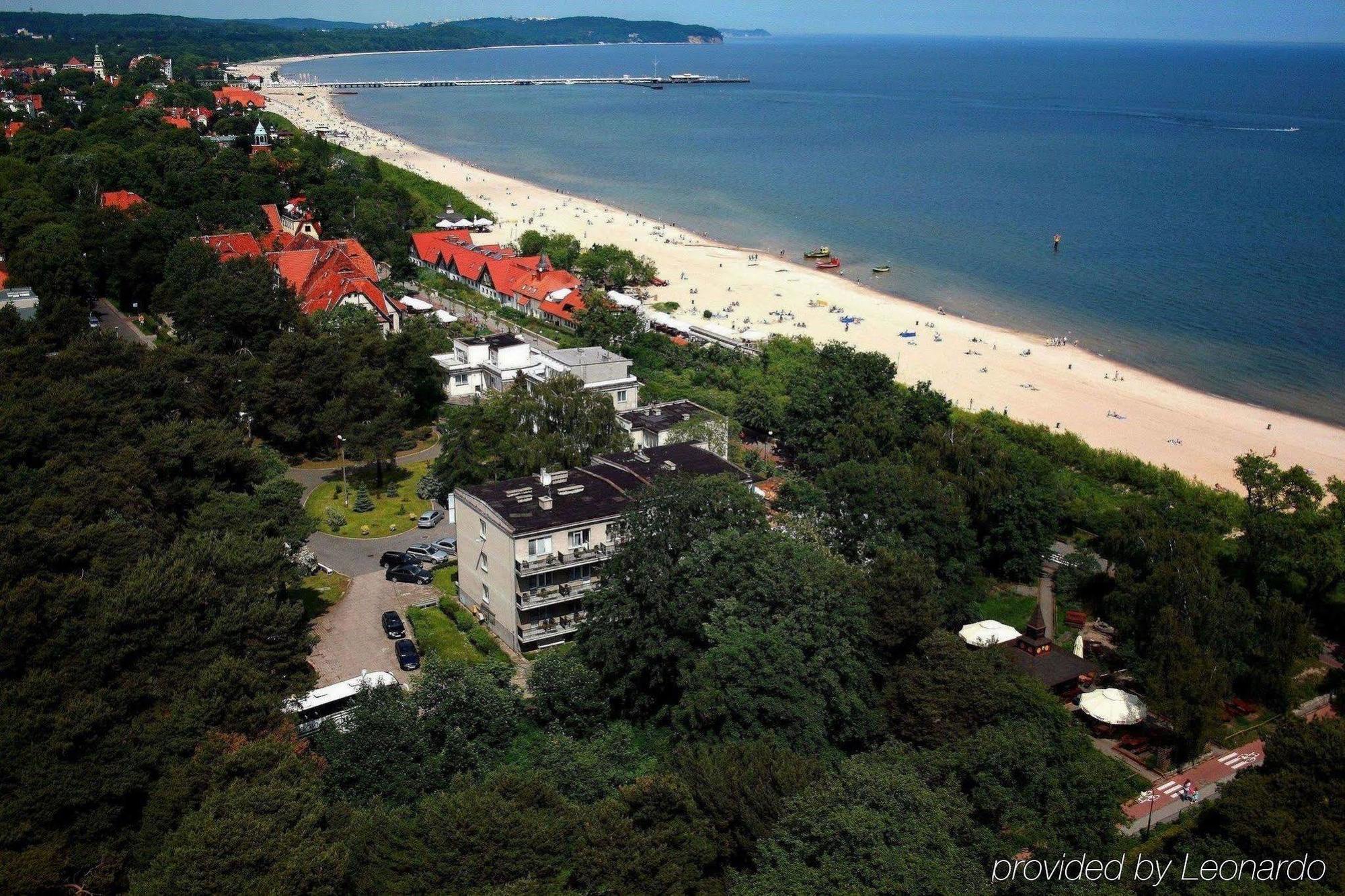 Hotel Pomaranczowa Plaza Sopot Dış mekan fotoğraf